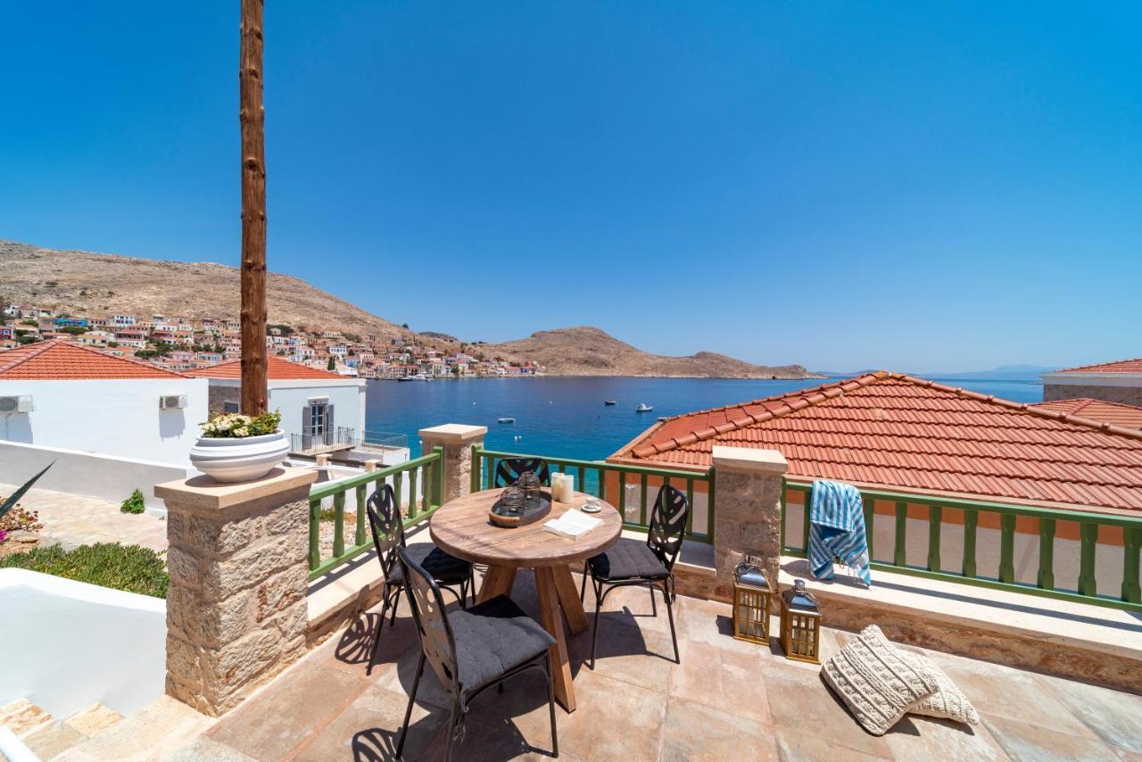 Villa Muse Clio Chalki Town Exterior foto
